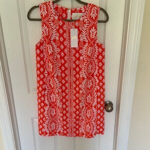 Lilly Pulitzer Red Sleeveless Sheath Dress